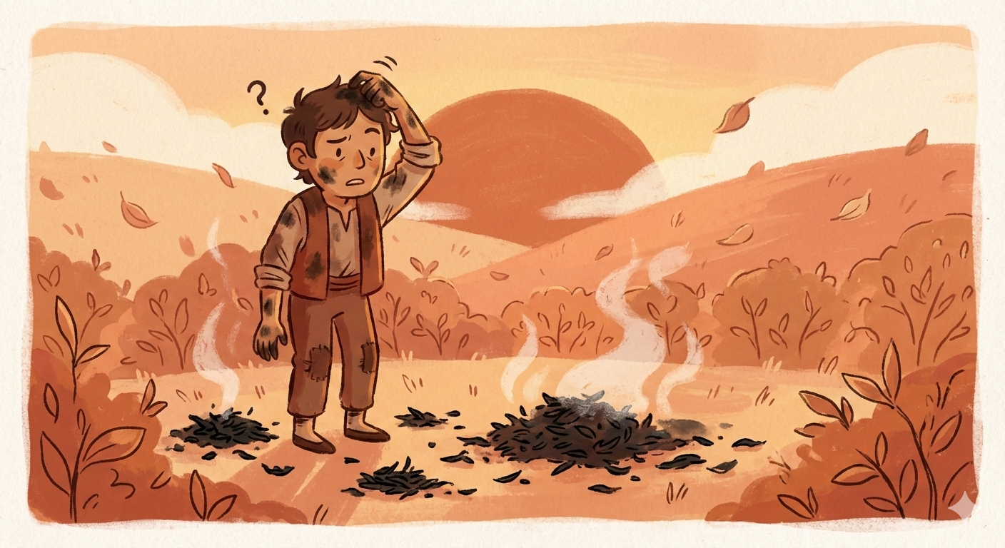 初次制茶的挫折