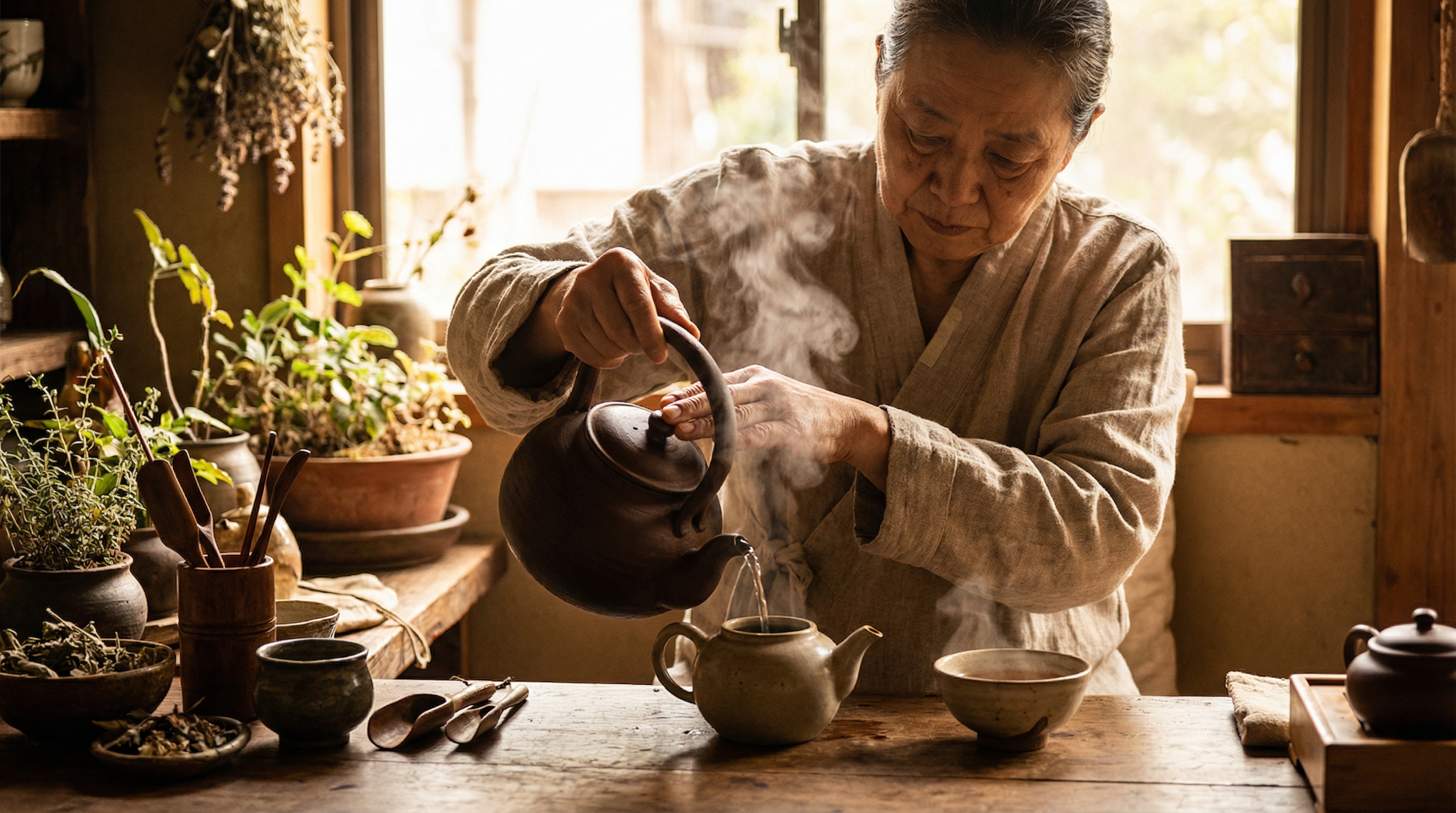 职人精神:专注泡茶
